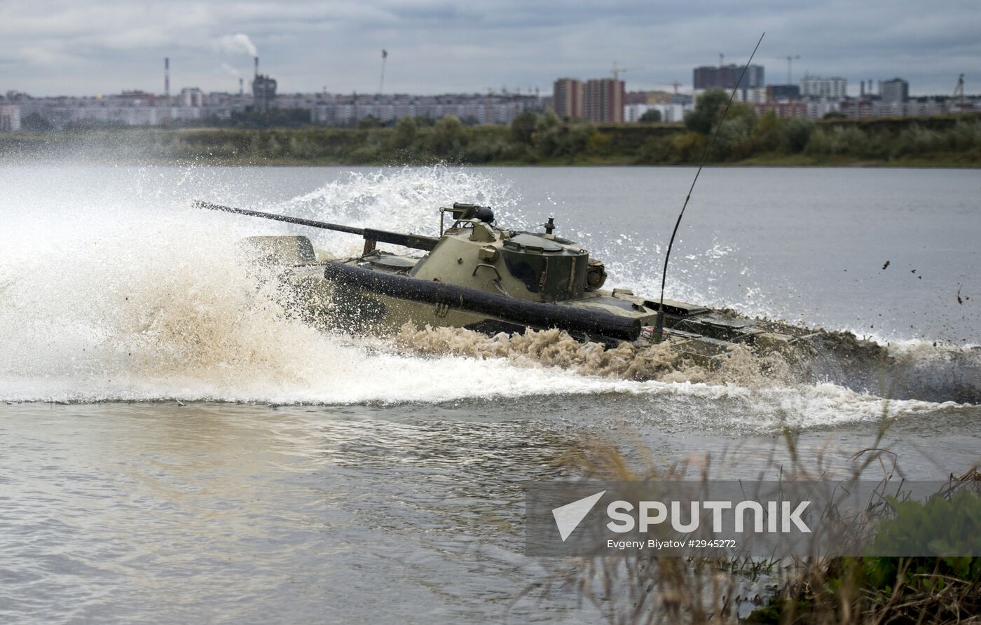 Airborne Force exercises in Ryazan Region