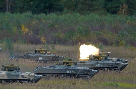 Airborne Force exercises in Ryazan Region