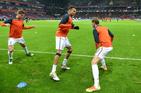 Football. UEFA Champions League. CSKA vs. Tottenham Hotspur