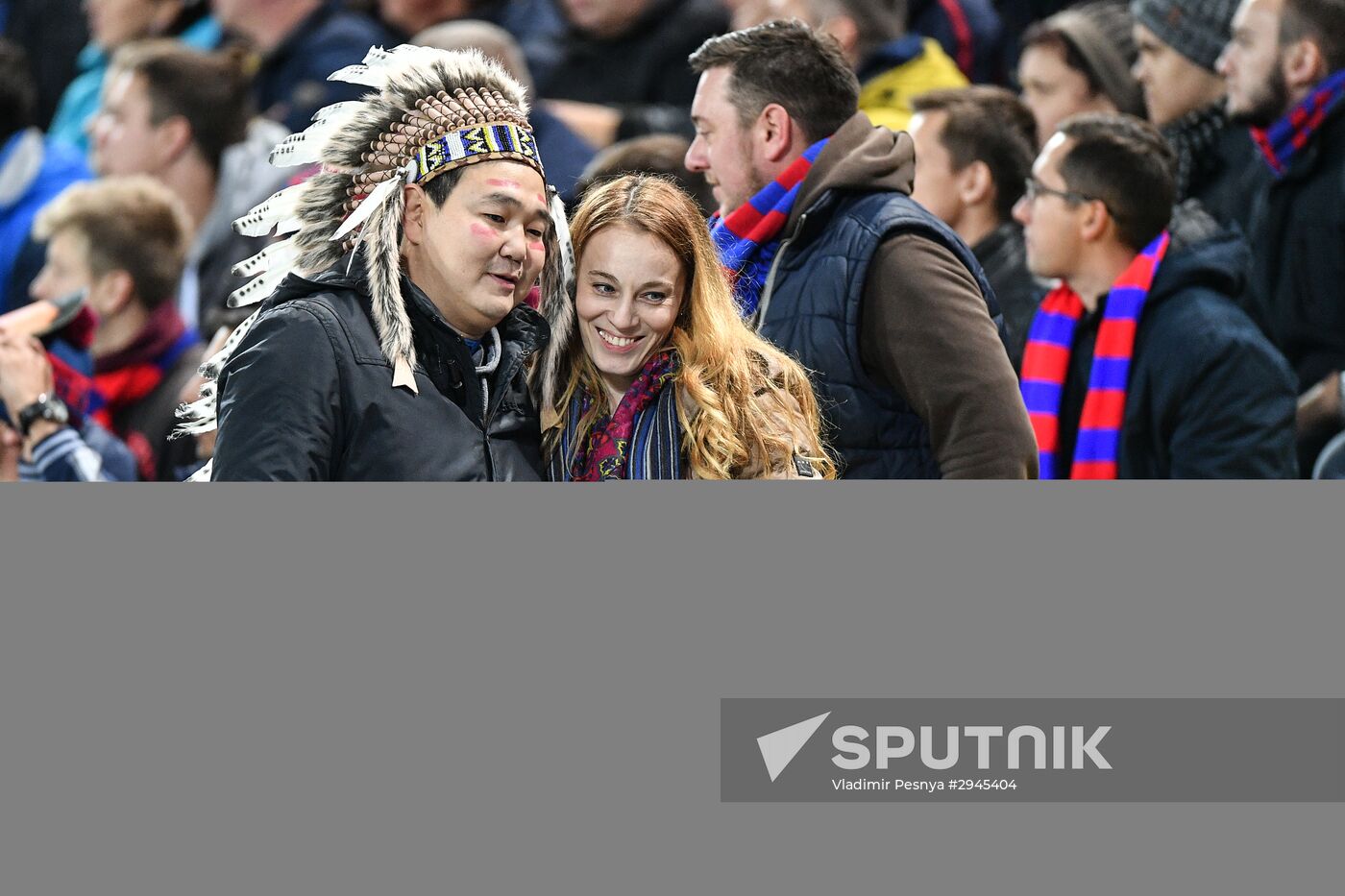 Football. UEFA Champions League. CSKA vs. Tottenham Hotspur