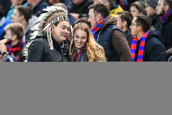 Football. UEFA Champions League. CSKA vs. Tottenham Hotspur