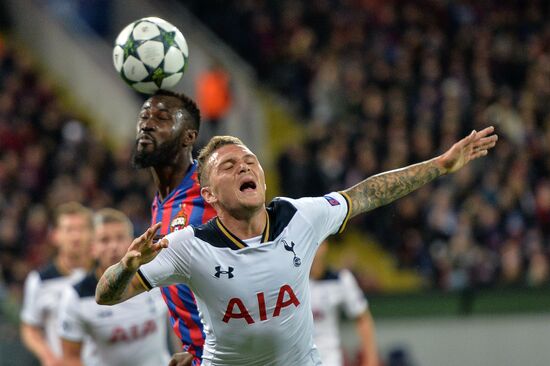 Football. UEFA Champions League. CSKA vs. Tottenham Hotspur