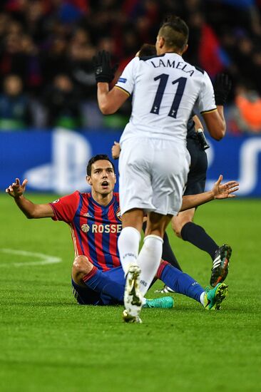 Football. UEFA Champions League. CSKA vs. Tottenham Hotspur