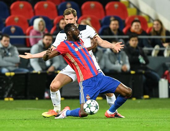 Football. UEFA Champions League. CSKA vs. Tottenham Hotspur