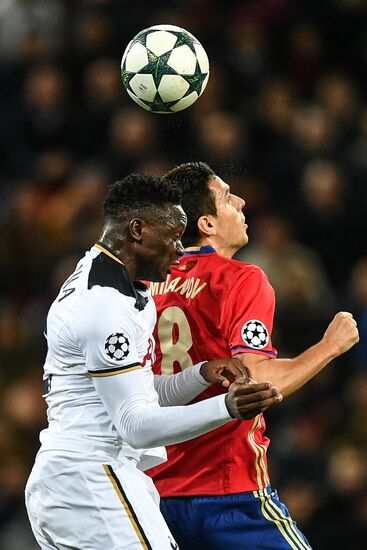 Football. UEFA Champions League. CSKA vs. Tottenham Hotspur