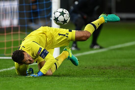 Football. UEFA Champions League. CSKA vs. Tottenham Hotspur