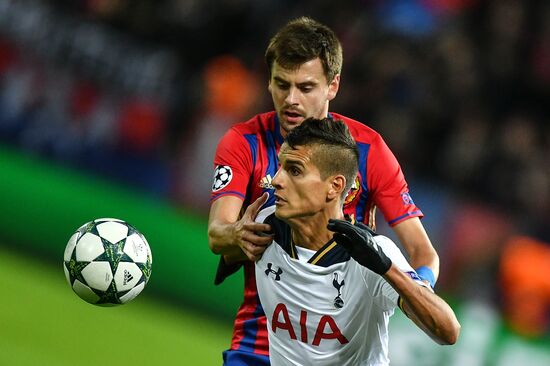 Football. UEFA Champions League. CSKA vs. Tottenham Hotspur