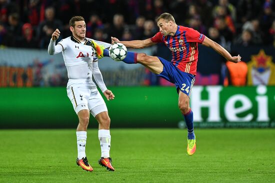 Football. UEFA Champions League. CSKA vs. Tottenham Hotspur