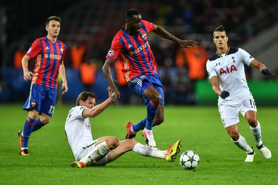 Football. UEFA Champions League. CSKA vs. Tottenham Hotspur