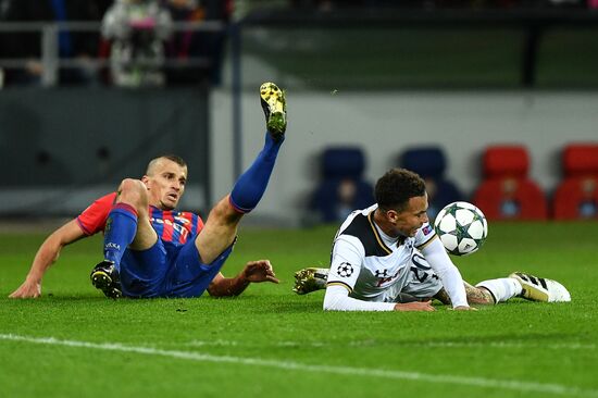 Football. UEFA Champions League. CSKA vs. Tottenham Hotspur