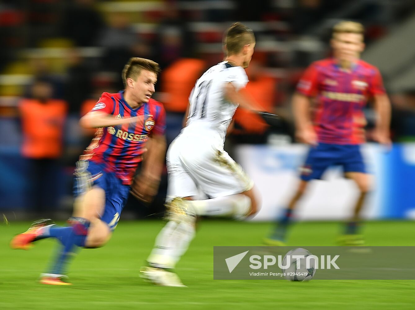 Football. UEFA Champions League. CSKA vs. Tottenham Hotspur