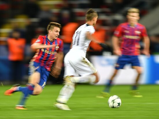 Football. UEFA Champions League. CSKA vs. Tottenham Hotspur