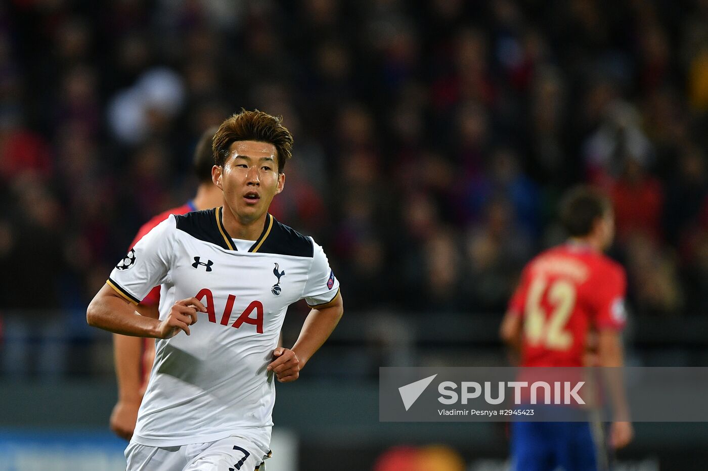 Football. UEFA Champions League. CSKA vs. Tottenham Hotspur