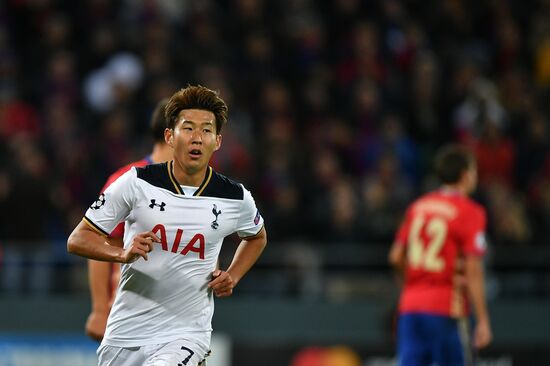 Football. UEFA Champions League. CSKA vs. Tottenham Hotspur