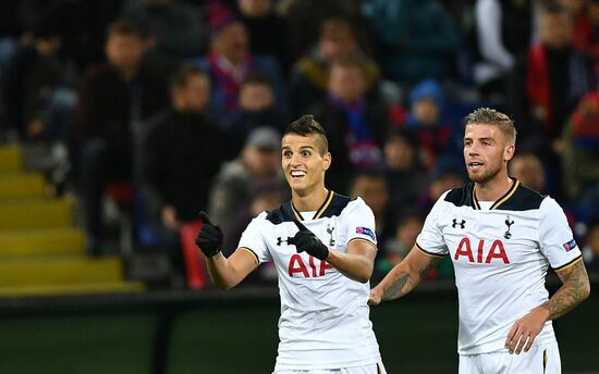 Football. UEFA Champions League. CSKA vs. Tottenham Hotspur