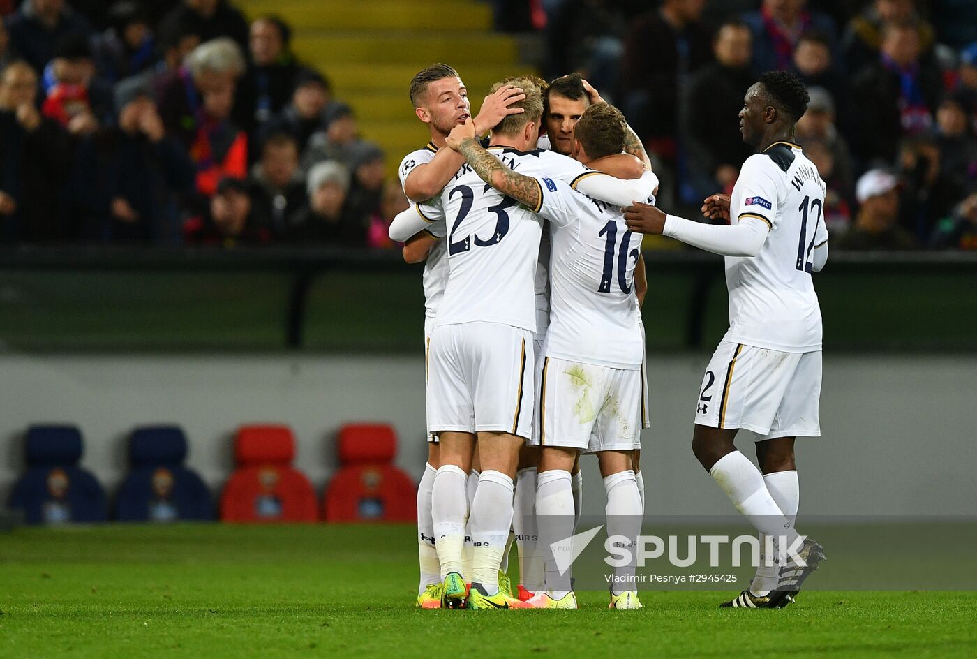 Football. UEFA Champions League. CSKA vs. Tottenham Hotspur