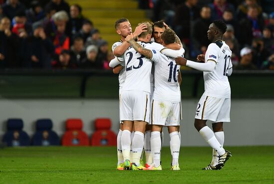 Football. UEFA Champions League. CSKA vs. Tottenham Hotspur