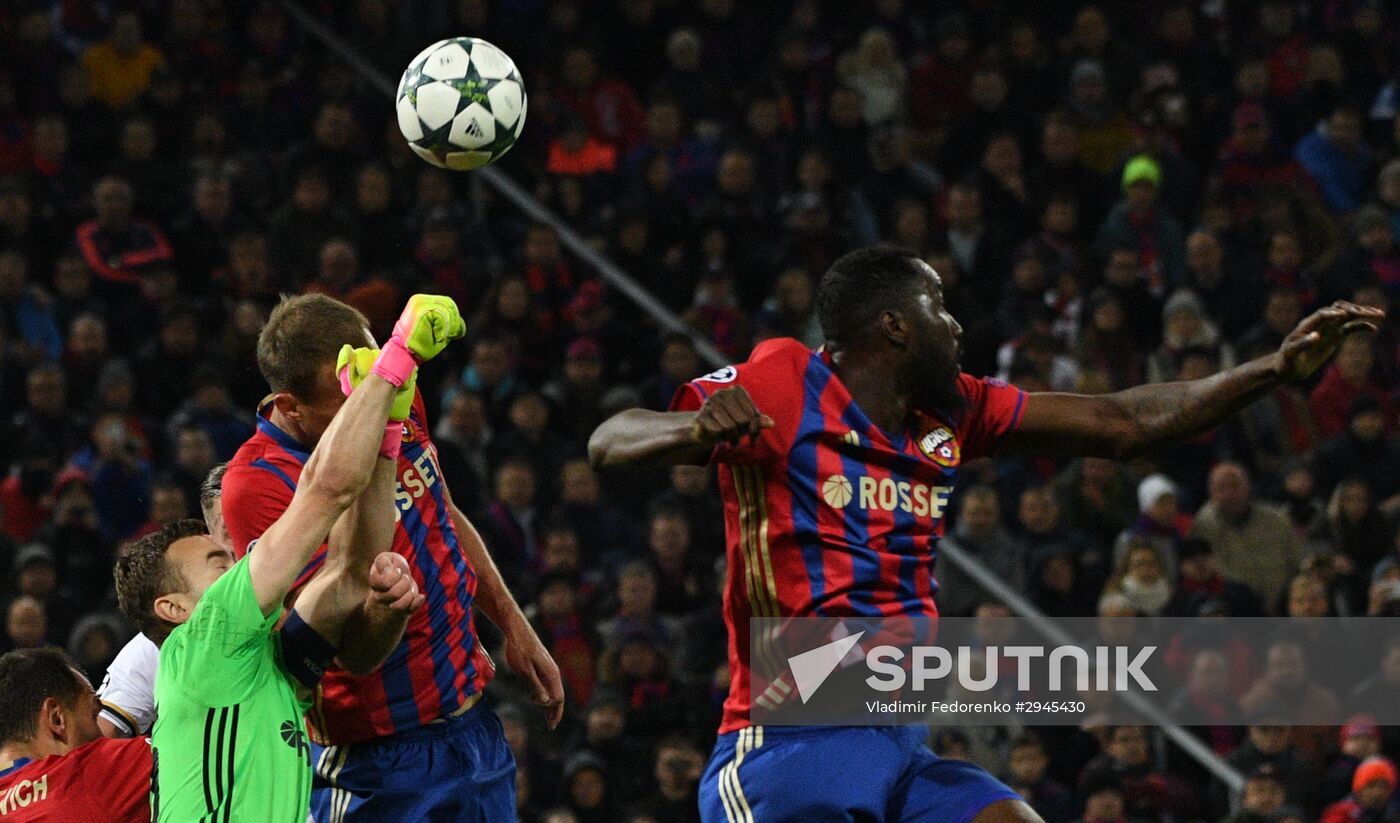 Football. UEFA Champions League. CSKA vs. Tottenham Hotspur
