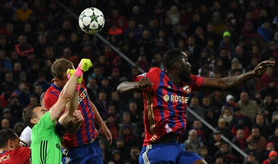 Football. UEFA Champions League. CSKA vs. Tottenham Hotspur