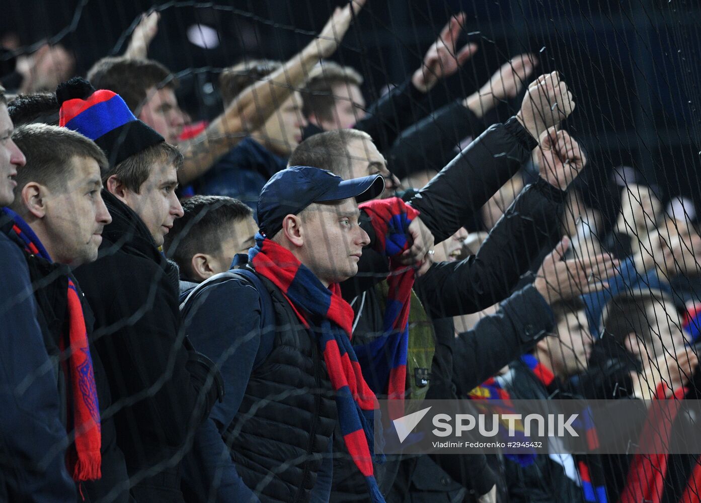 Football. UEFA Champions League. CSKA vs. Tottenham Hotspur