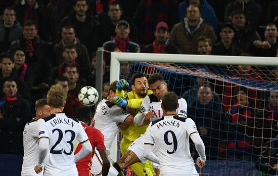 Football. UEFA Champions League. CSKA vs. Tottenham Hotspur