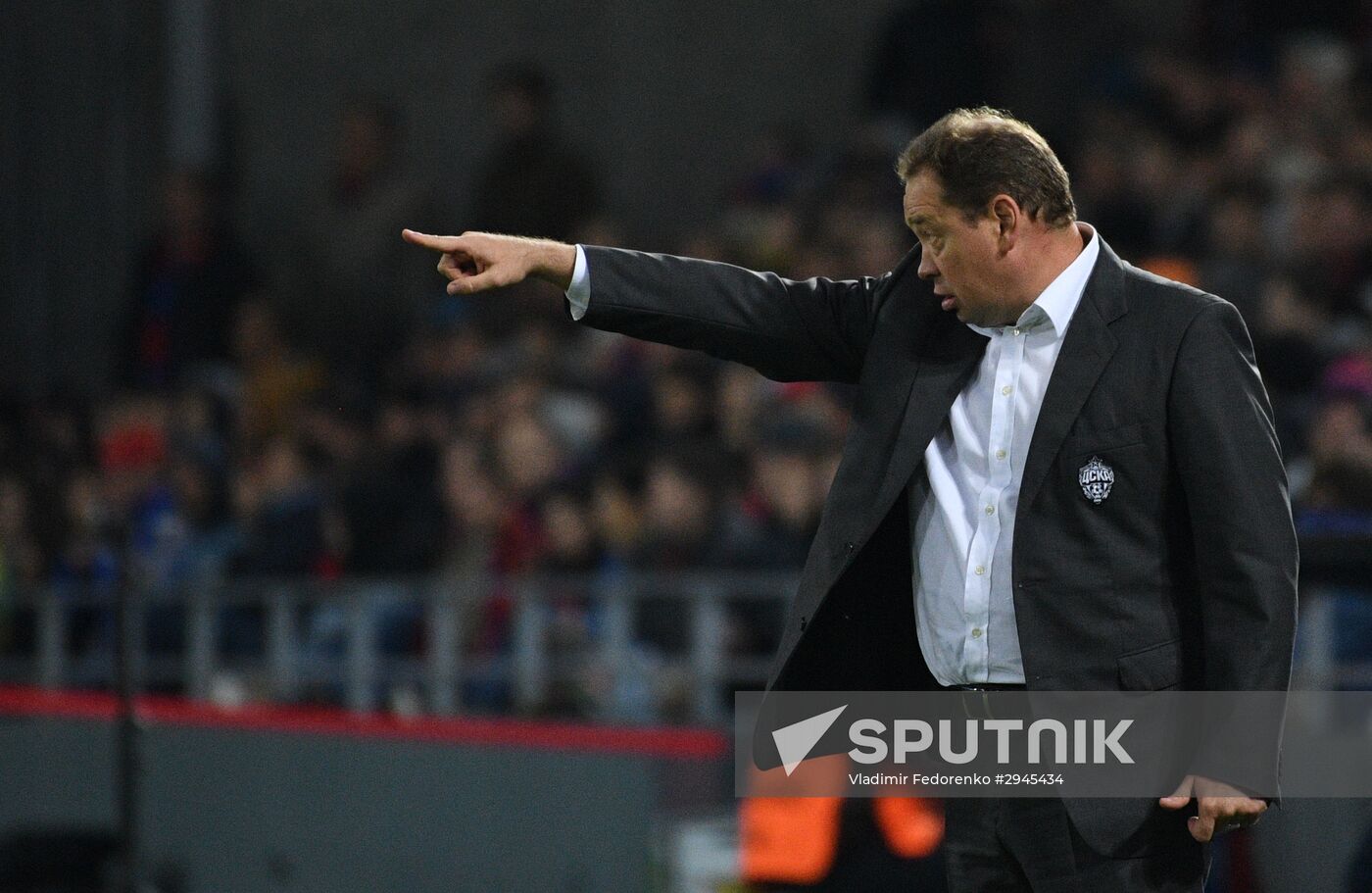Football. UEFA Champions League. CSKA vs. Tottenham Hotspur