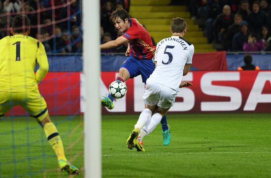 Football. UEFA Champions League. CSKA vs. Tottenham Hotspur