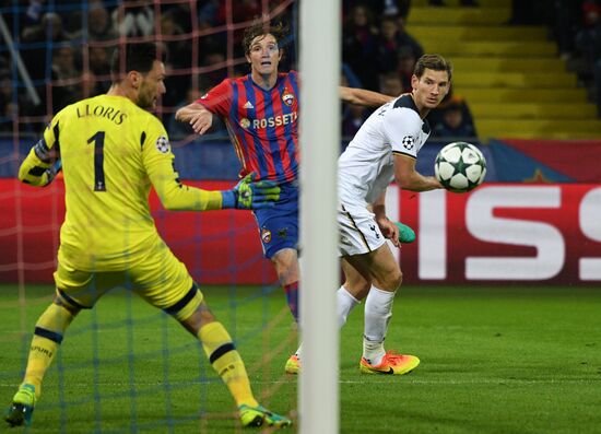 Football. UEFA Champions League. CSKA vs. Tottenham Hotspur