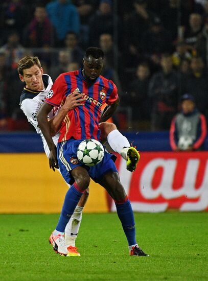 Football. UEFA Champions League. CSKA vs. Tottenham Hotspur