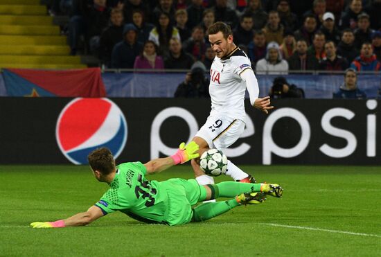 Football. UEFA Champions League. CSKA vs. Tottenham Hotspur