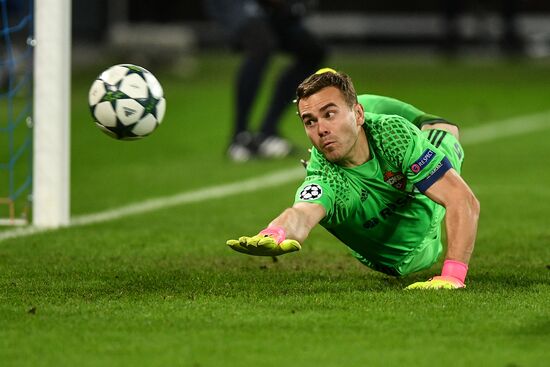Football. UEFA Champions League. CSKA vs. Tottenham Hotspur