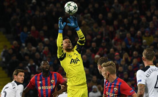 Football. UEFA Champions League. CSKA vs. Tottenham Hotspur