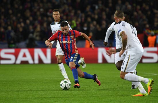 Football. UEFA Champions League. CSKA vs. Tottenham Hotspur
