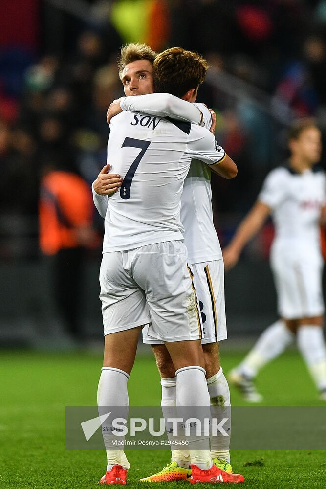 Football. UEFA Champions League. CSKA vs. Tottenham Hotspur
