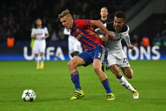Football. UEFA Champions League. CSKA vs. Tottenham Hotspur