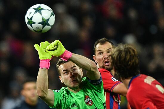 Football. UEFA Champions League. CSKA vs. Tottenham Hotspur