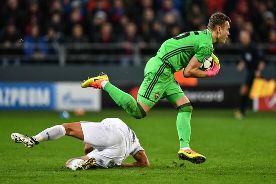 Football. UEFA Champions League. CSKA vs. Tottenham Hotspur