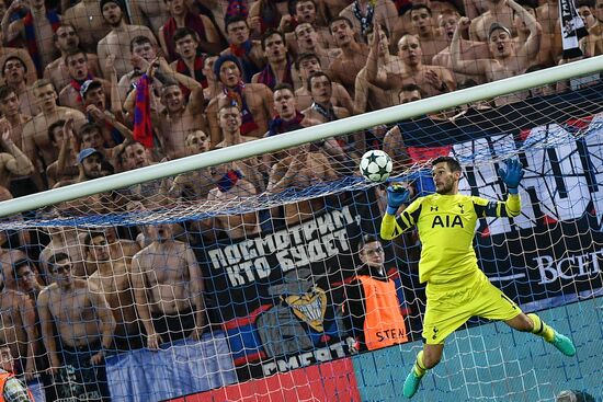Football. UEFA Champions League. CSKA vs. Tottenham Hotspur