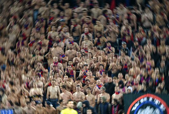 Football. UEFA Champions League. CSKA vs. Tottenham Hotspur