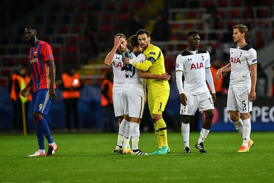 Football. UEFA Champions League. CSKA vs. Tottenham Hotspur