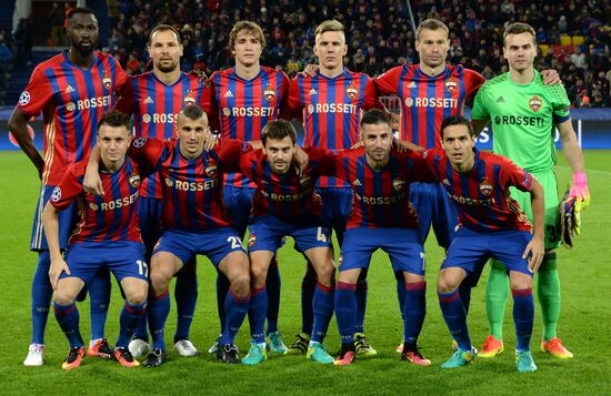 Football. UEFA Champions League. CSKA vs. Tottenham Hotspur