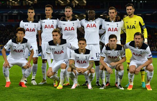 Football. UEFA Champions League. CSKA vs. Tottenham Hotspur