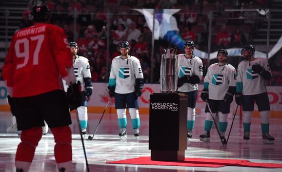 2016 World Cup of Hockey. Canada vs. Europe