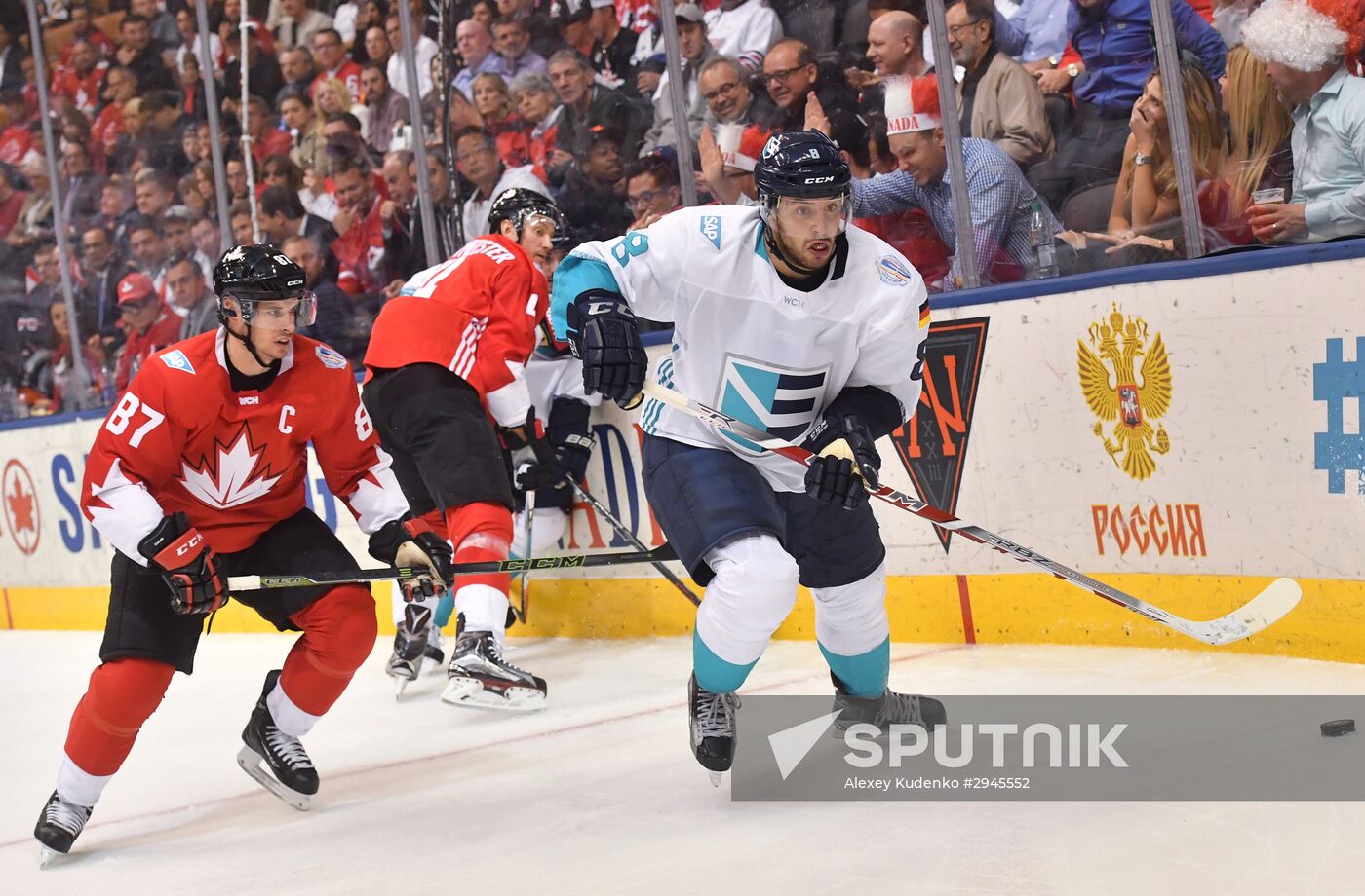 2016 World Cup of Hockey. Canada vs. Europe