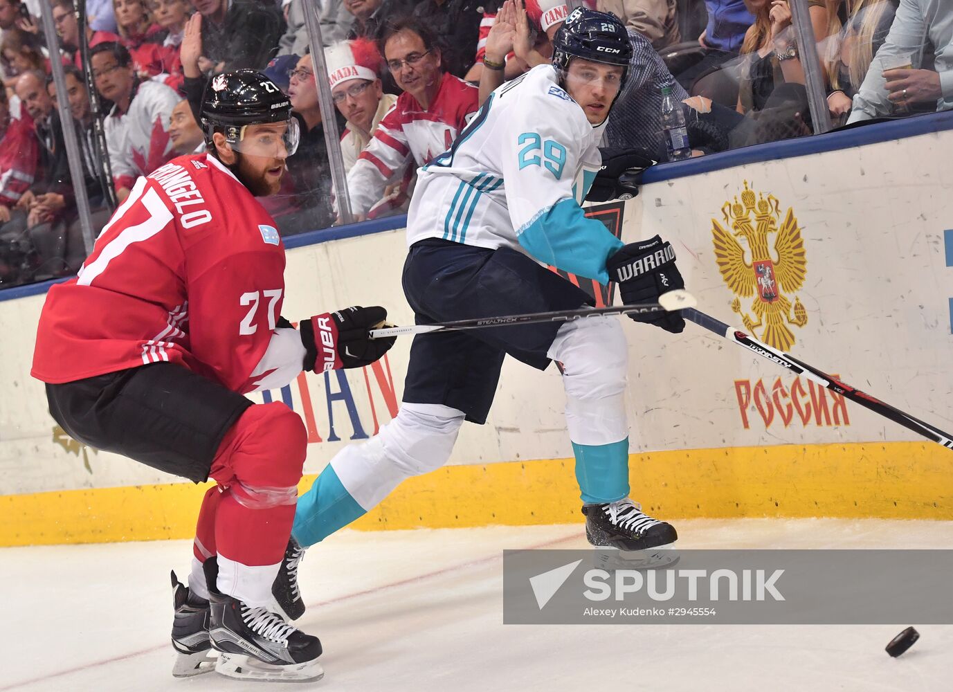 2016 World Cup of Hockey. Canada vs. Europe