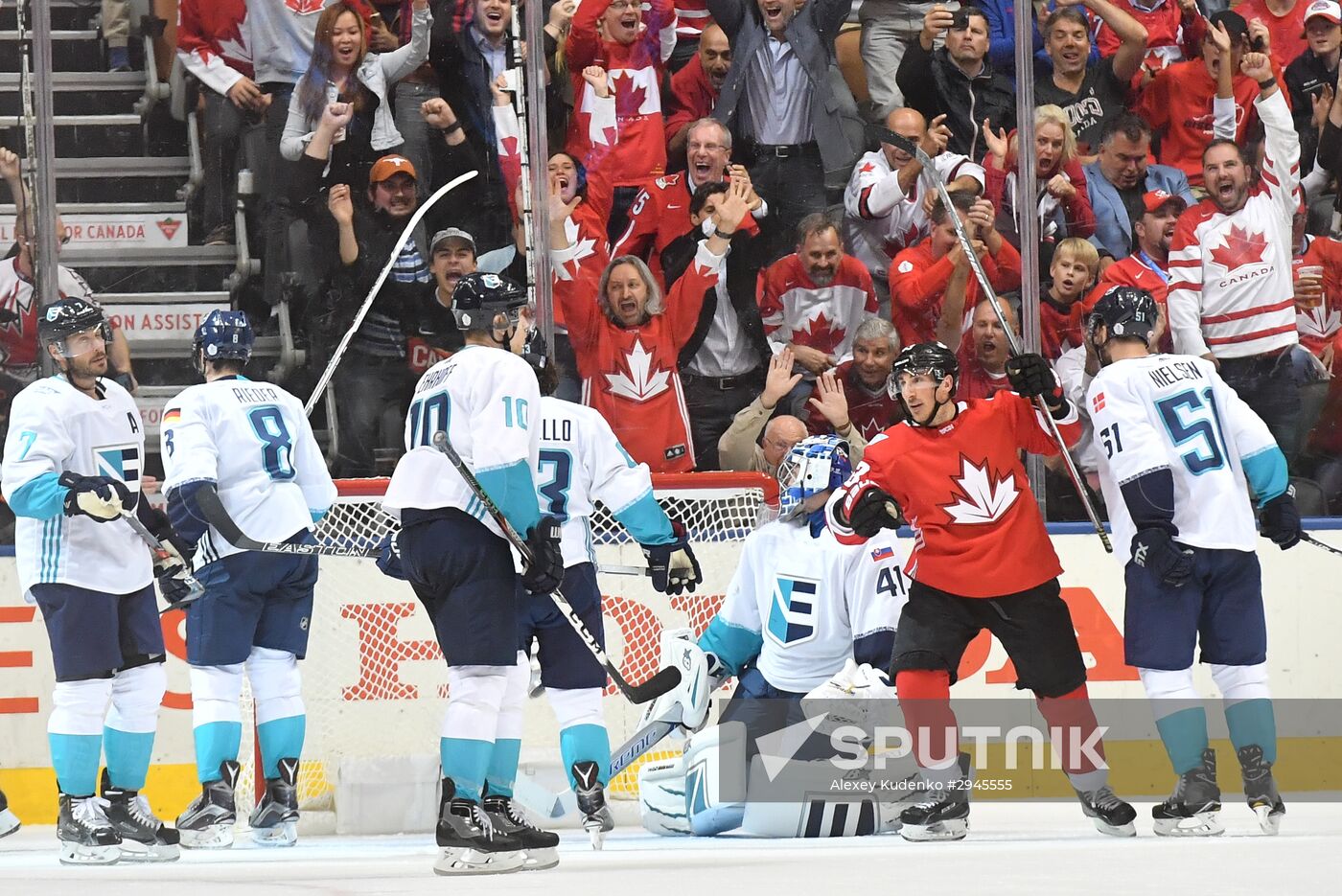 2016 World Cup of Hockey. Canada vs. Europe