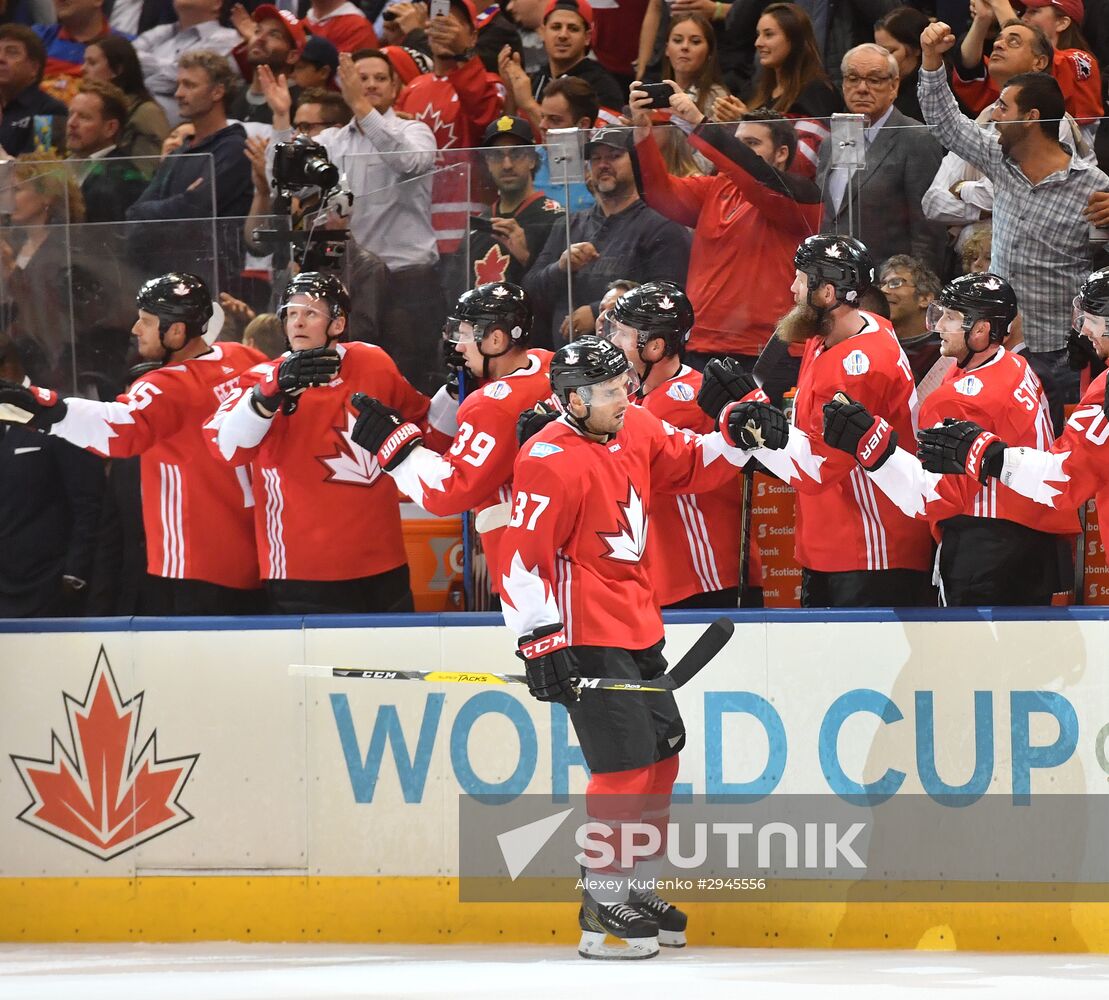 2016 World Cup of Hockey. Canada vs. Europe