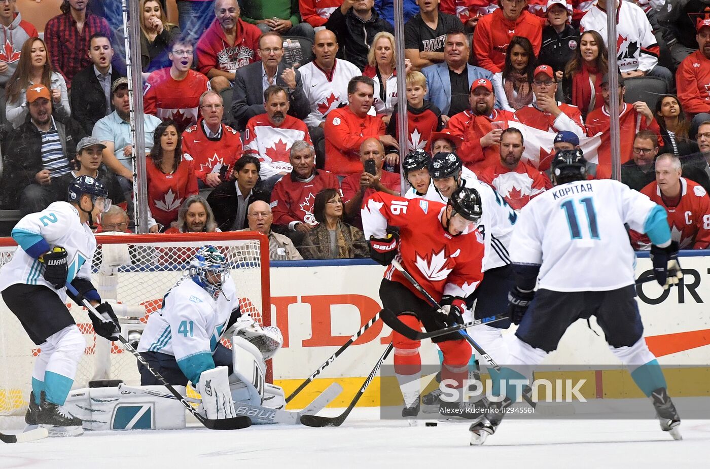 2016 World Cup of Hockey. Canada vs. Europe