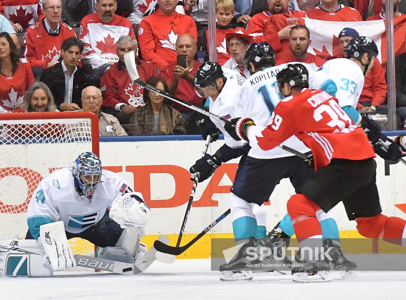 2016 World Cup of Hockey. Canada vs. Europe