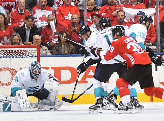 2016 World Cup of Hockey. Canada vs. Europe